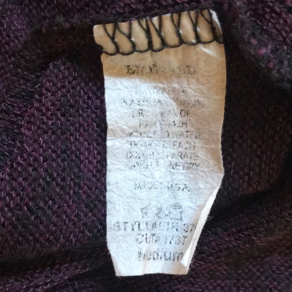 Emerald wrap sweater cardigan size Medium - Picture 14 of 14